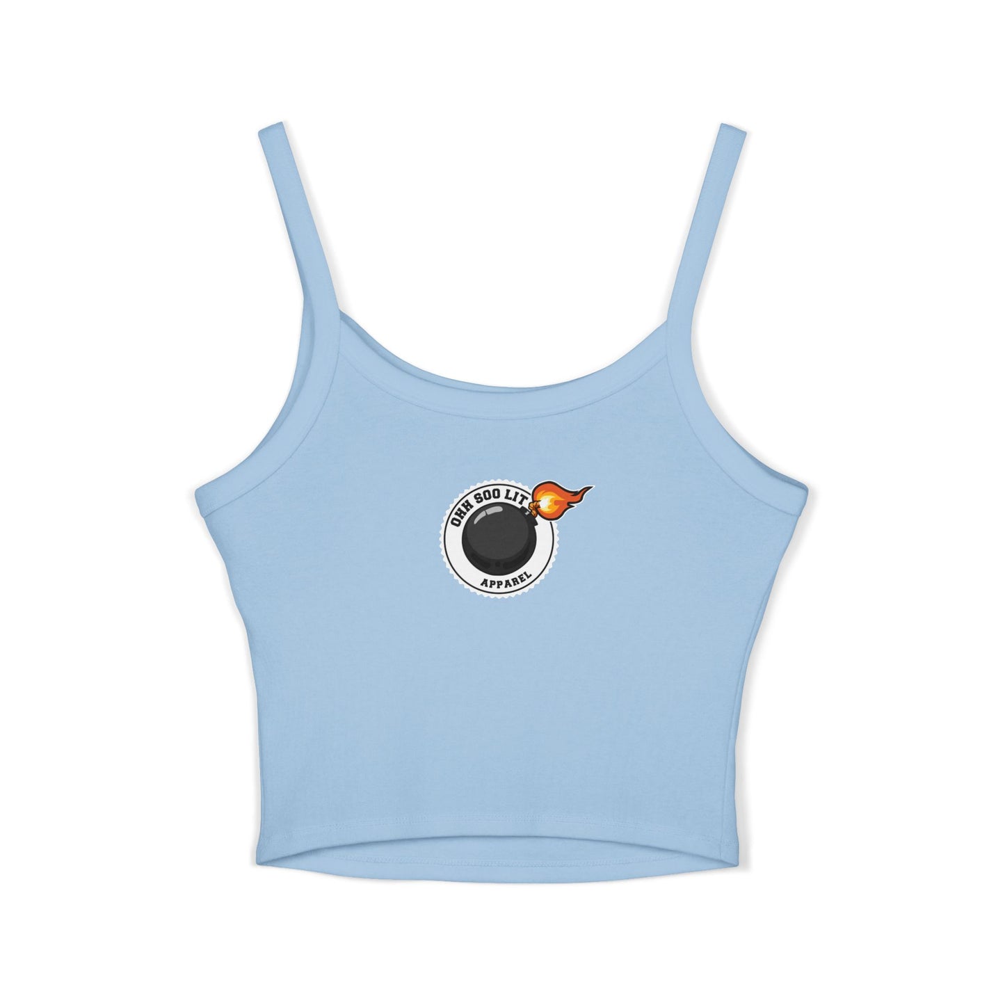 Crop Tank Top — "Baddie Got a Fatty"