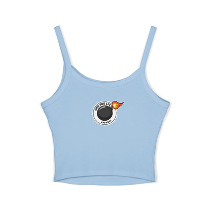 Crop Tank Top — "Baddie Got a Fatty"