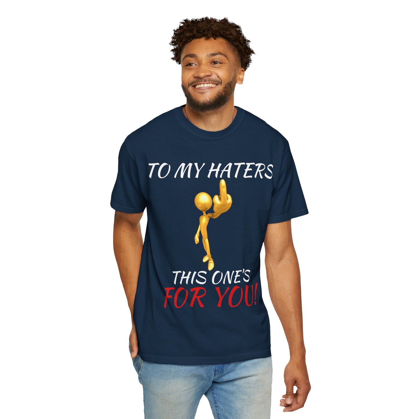 Bold Emoji Middle Finger Shirt