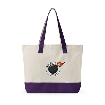 "Big Baddie" Canvas Tote