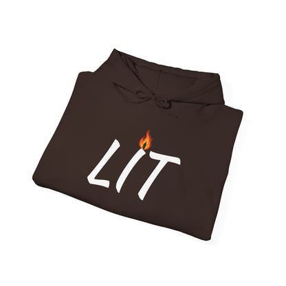 'LIT' Flame Hoodie