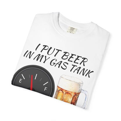 'Beer in My Gas Tank' T‑Shirt