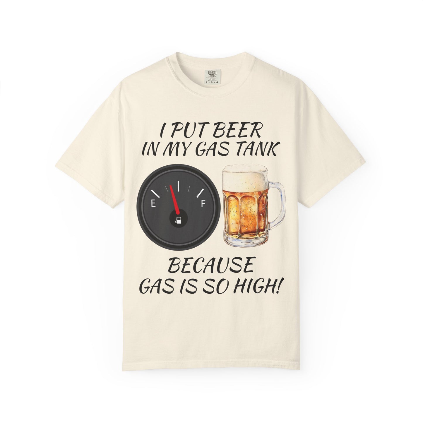 'Beer in My Gas Tank' T‑Shirt