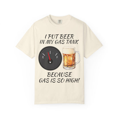 'Beer in My Gas Tank' T‑Shirt