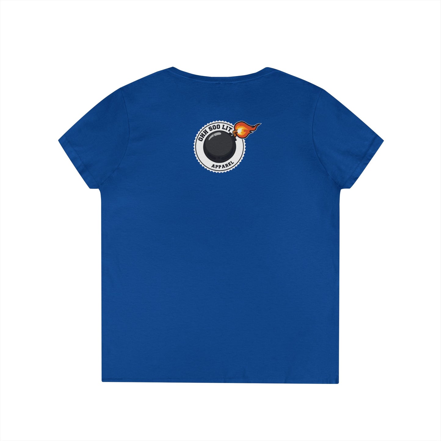 "Wine Down" V-Neck Tee