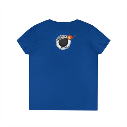 "Wine Down" V-Neck Tee
