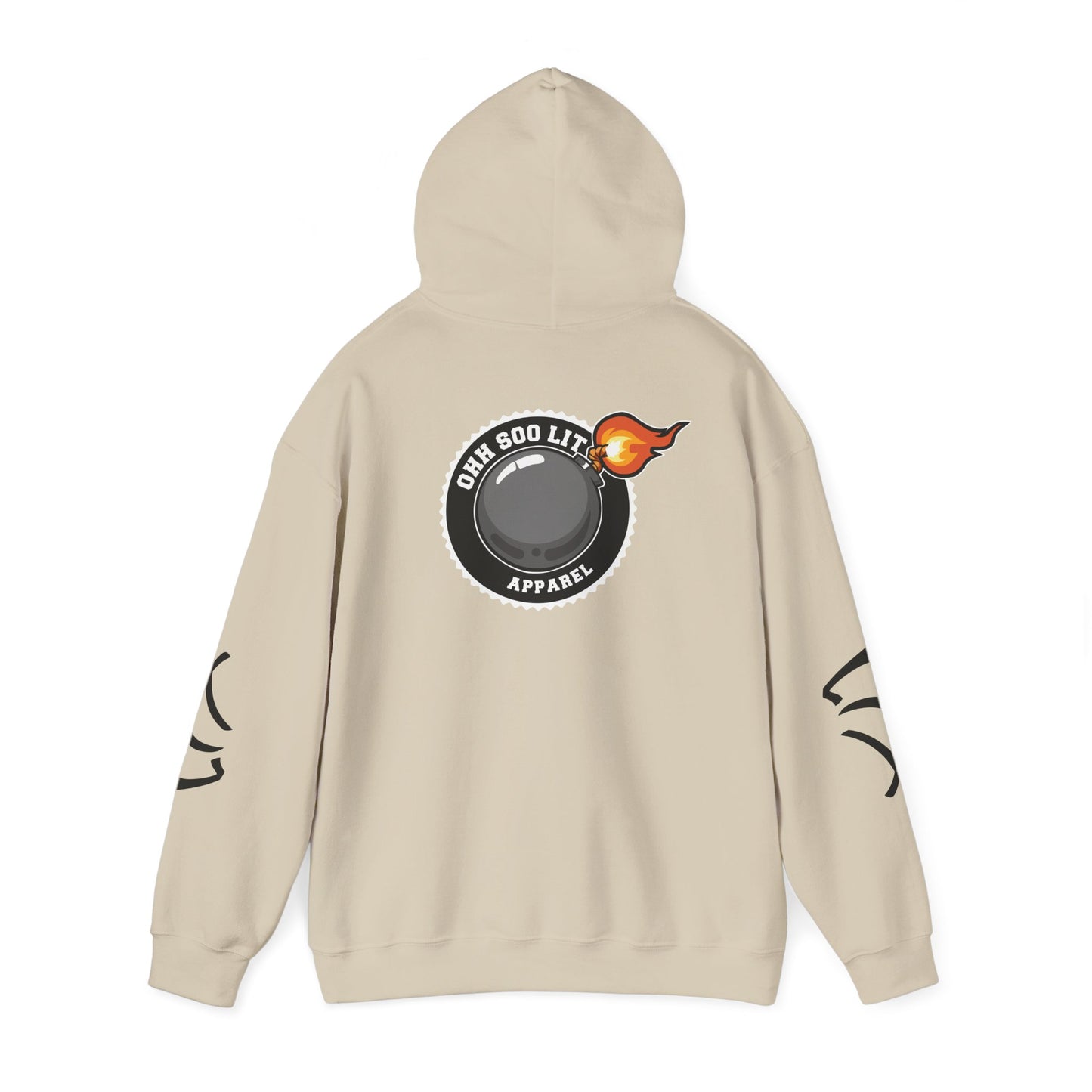 'LIT' Flame Hoodie