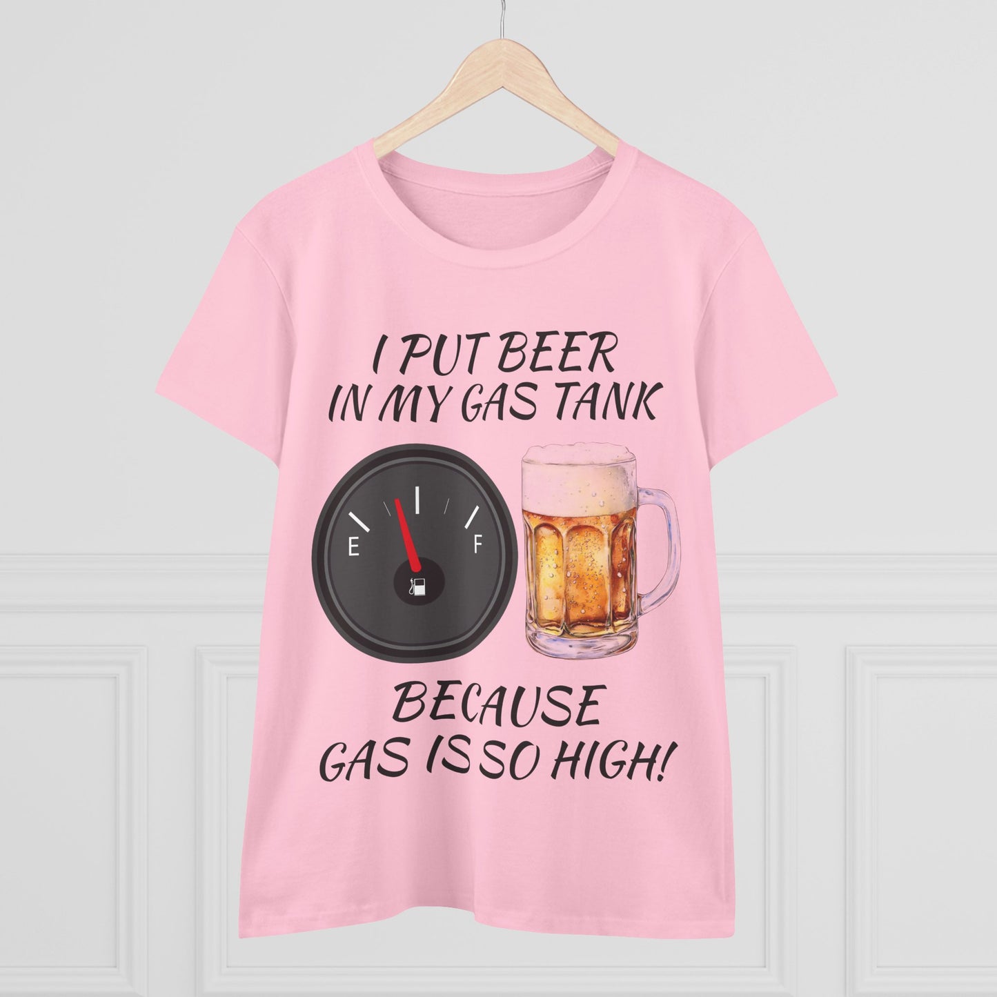 Funny Gas Prices T-Shirt for Women